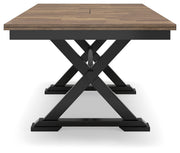 Wildenauer Dining Table and 4 Chairs and Bench in Brown/Black from Ashley - Lara Furniture