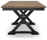 Wildenauer Dining Table and 4 Chairs in Brown/Black from Ashley - Lara Furniture
