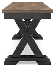 Wildenauer Dining Table and 6 Chairs and Bench in Brown/Black from Ashley - Lara Furniture