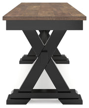 Wildenauer Dining Table and 6 Chairs and Bench in Brown/Black from Ashley - Lara Furniture