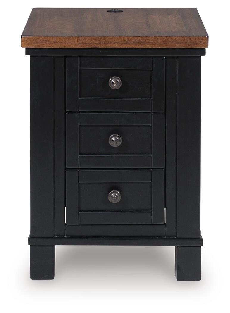 Wildenauer Lift-top Coffee Table and 2 Chairside End Tables - T664T1