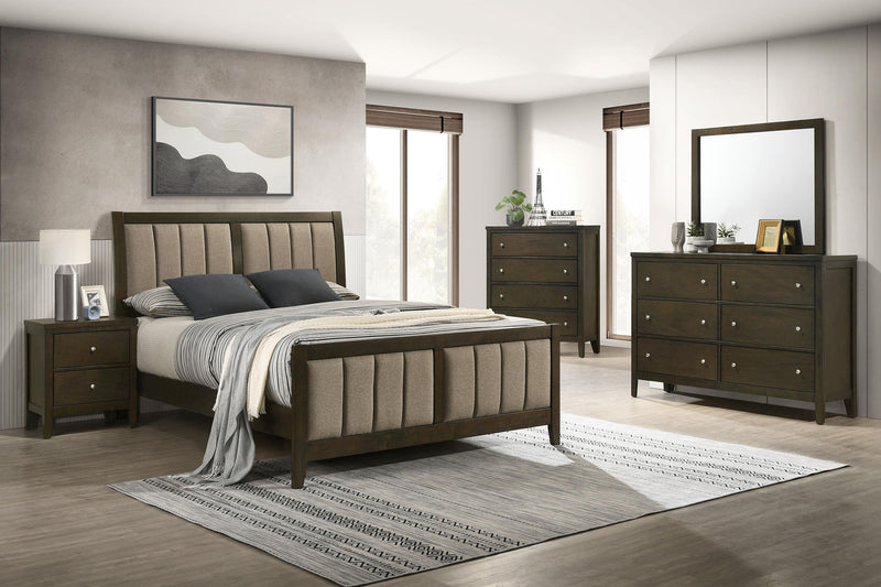 Wilkes 4-drawer Chest of Drawers Dark Cocoa - 224425