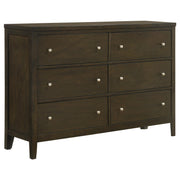Wilkes 4-piece Eastern King Bedroom Set Dark Cocoa - 224421KE-S4