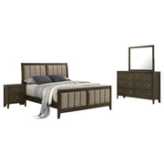 Wilkes 4-piece Full Bedroom Set Dark Cocoa - 224421F-S4