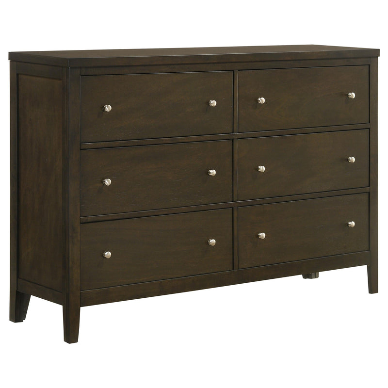 Wilkes 4-piece Full Bedroom Set Dark Cocoa - 224421F-S4