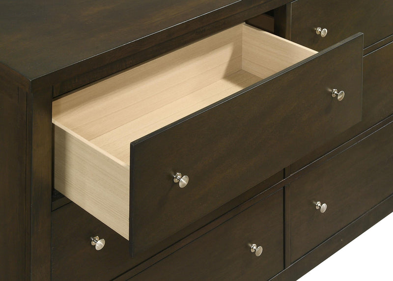 Wilkes 6-drawer Dresser Cabinet Dark Cocoa - 224423
