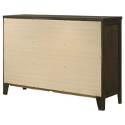 Wilkes 6-drawer Dresser Cabinet Dark Cocoa - 224423