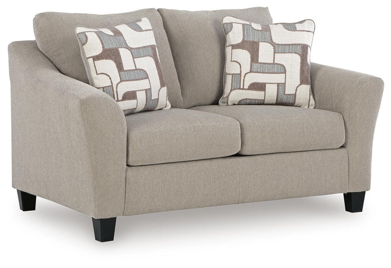 Willarae Taupe Loveseat - 5980335