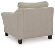Willarae Taupe Oversized Chair - 5980323