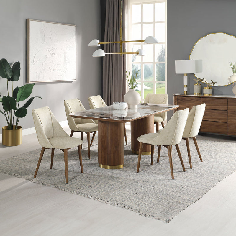 Willene Dining Table W/Ceramic Top - DN03145