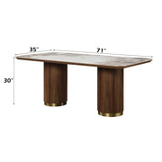 Willene Dining Table W/Ceramic Top - DN03145