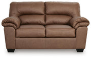 WillowBend Caramel Sofa and Loveseat - PC27704U1