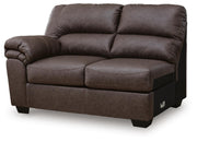 WillowBend Umber Left-Arm Facing Loveseat - PC2770555