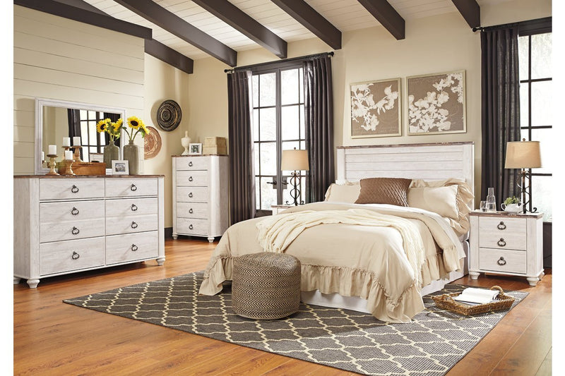 Willowton Two - tone Chest of Drawers - Lara FurnitureChest