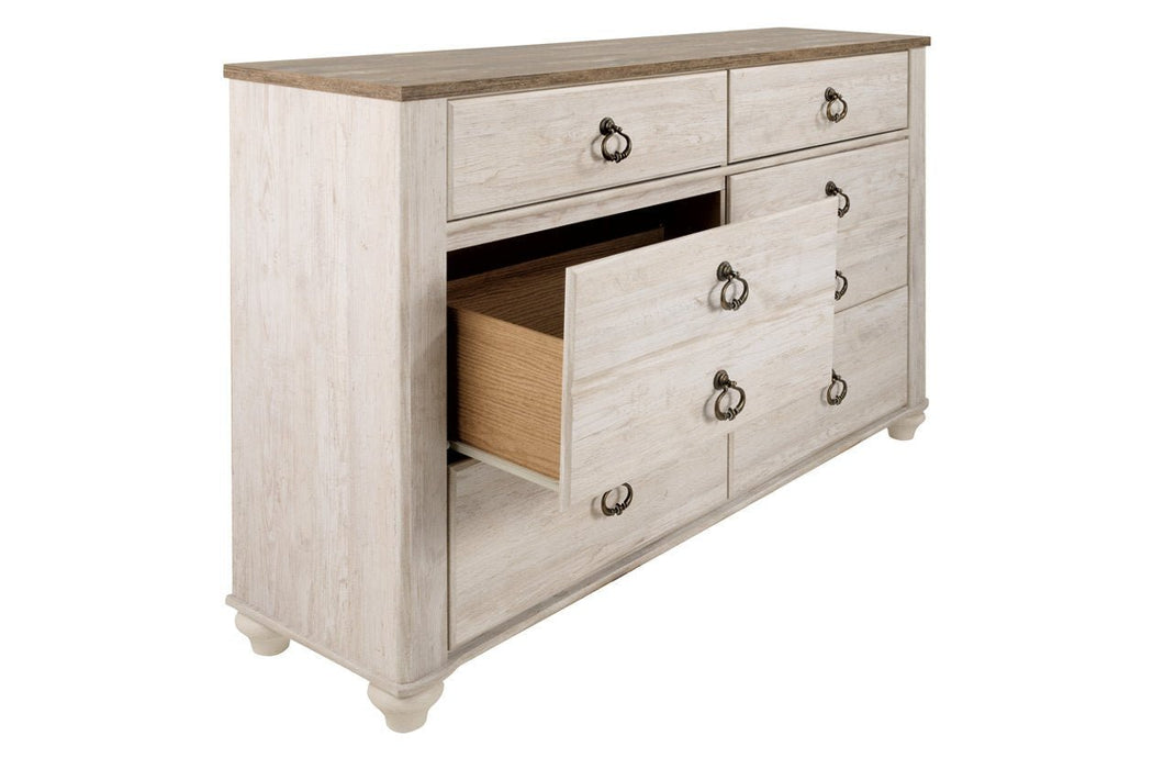Willowton Two - tone Dresser - Gate FurnitureDresser