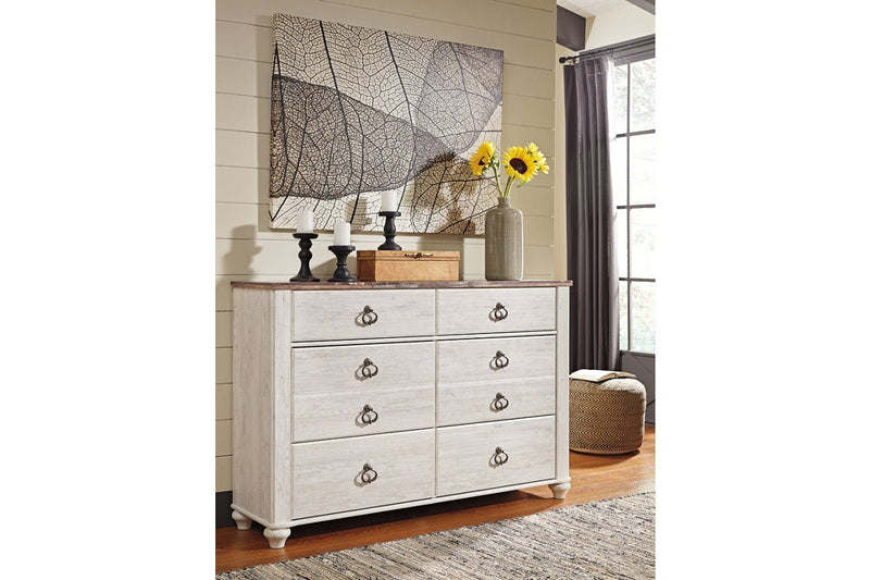 Willowton Two - tone Dresser - Lara FurnitureDresser