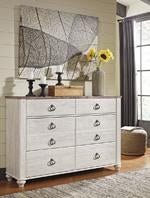 Willowton Two - tone Dresser - Lara FurnitureDresser