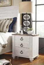 Willowton Two - tone Nightstand - Lara FurnitureNightstand