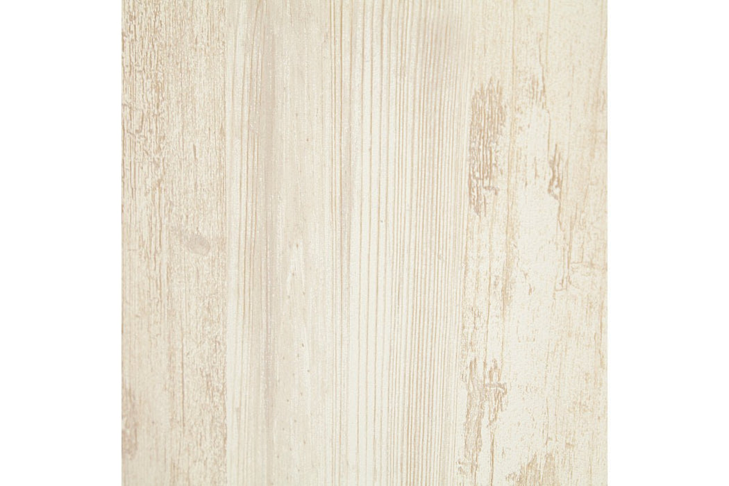 Willowton Whitewash 4 - Piece Entertainment Center - Gate FurnitureEntertainment Center