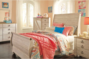 Willowton Whitewash Dressing Chest - Lara FurnitureChest