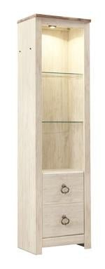 Willowton Whitewash Pier - Lara FurnitureEntertainment Center
