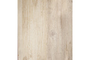 Willowton Whitewash Twin Panel Bed - Lara FurnitureTwin Bed