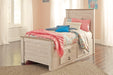 Willowton Whitewash Twin Under Bed Storage Platform Bed - Gate FurnitureTwin Bed