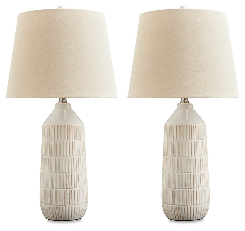 Willport Table Lamp (Set of 2) - Lara FurnitureTable Lamp Pair