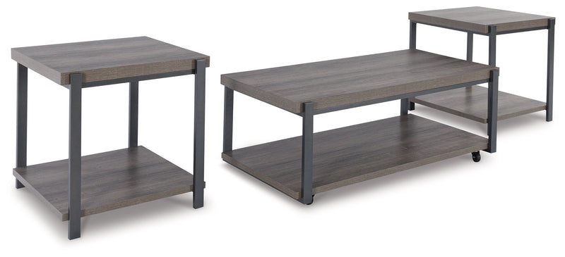 Wilmaden Table (Set of 3) - Lara FurnitureOccasional Table Set
