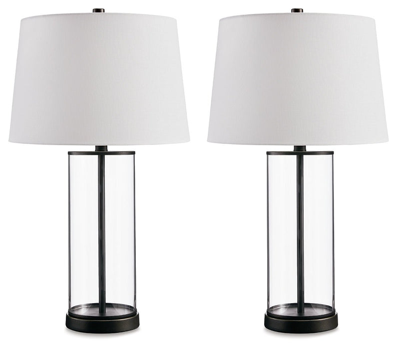 Wilmburgh Table Lamp (Set of 2) - Gate FurnitureTable Lamp Pair