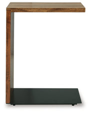 Wimshaw Brown/Black Accent Table - A4000618