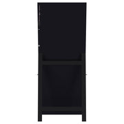 Windrose 28 x 67 Inch Tempered LED Standing Mirror Black - 960962