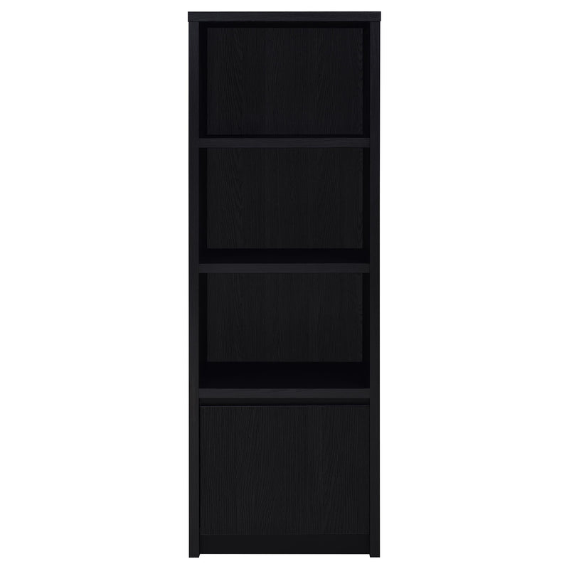 Winfield 3-piece Entertainment Center 78-inch TV Stand Black - 706223-SET
