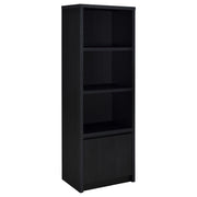Winfield 3-piece Entertainment Center 78-inch TV Stand Black - 706223-SET