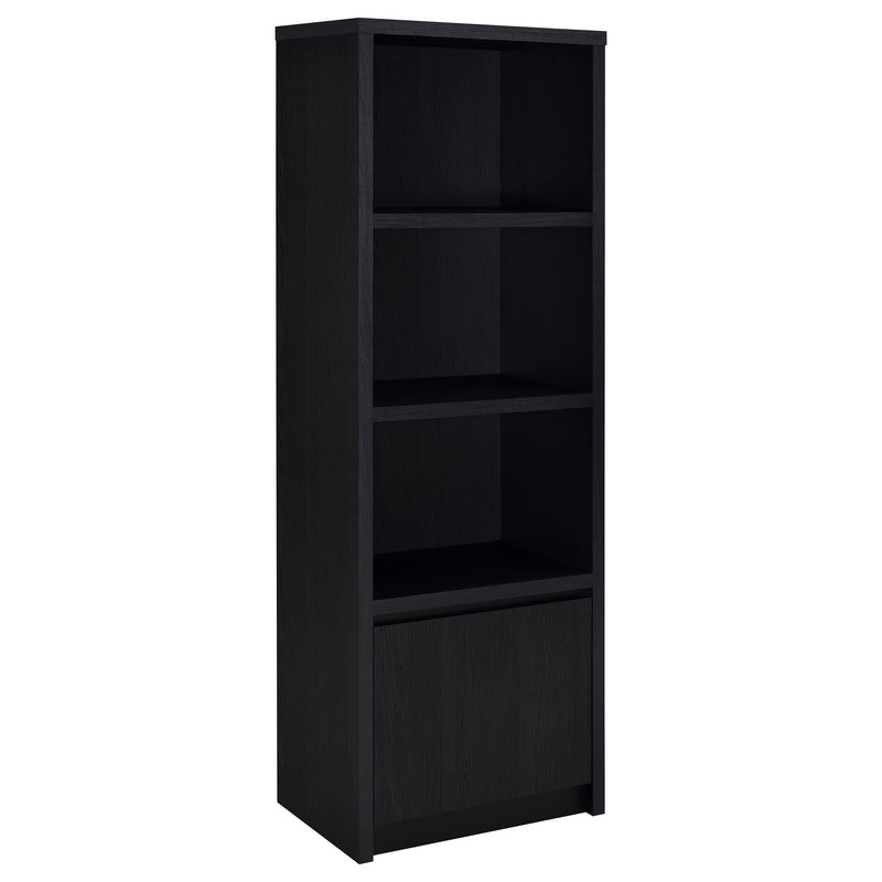 Winfield 3-piece Entertainment Center 78-inch TV Stand Black - 706223-SET
