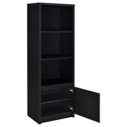 Winfield 3-piece Entertainment Center 78-inch TV Stand Black - 706223-SET