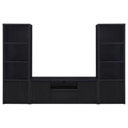 Winfield 60-inch 2-door TV Stand Media Console Black - 706222