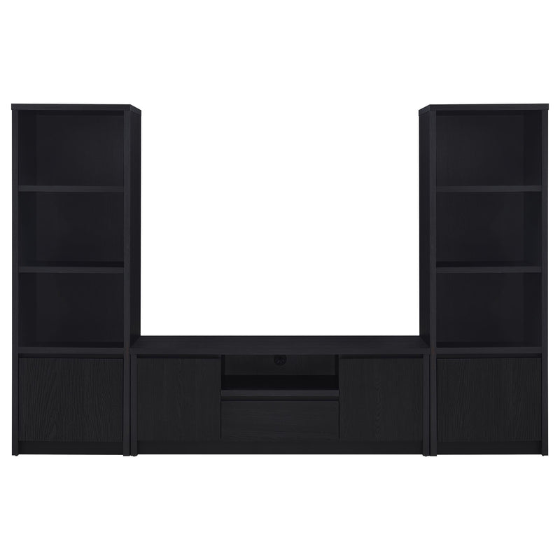 Winfield 60-inch 2-door TV Stand Media Console Black - 706222