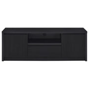 Winfield 60-inch 2-door TV Stand Media Console Black - 706222