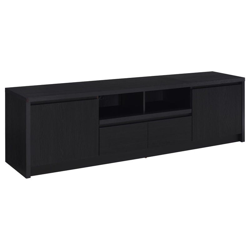 Winfield 78-inch 2-door TV Stand Media Console Black - 706223