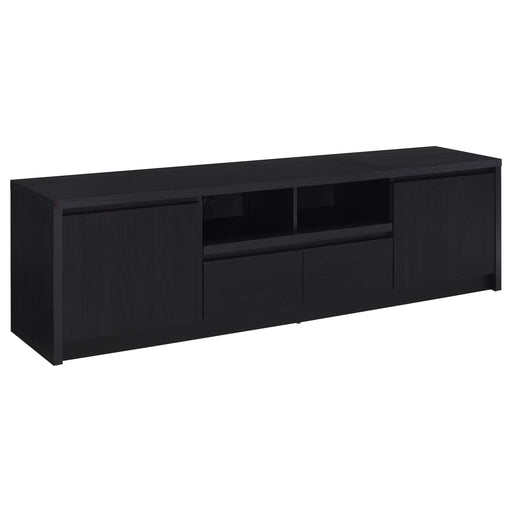 Winfield 78-inch 2-door TV Stand Media Console Black - 706223