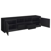 Winfield 78-inch 2-door TV Stand Media Console Black - 706223