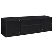 Winfield 78-inch 2-door TV Stand Media Console Black - 706223