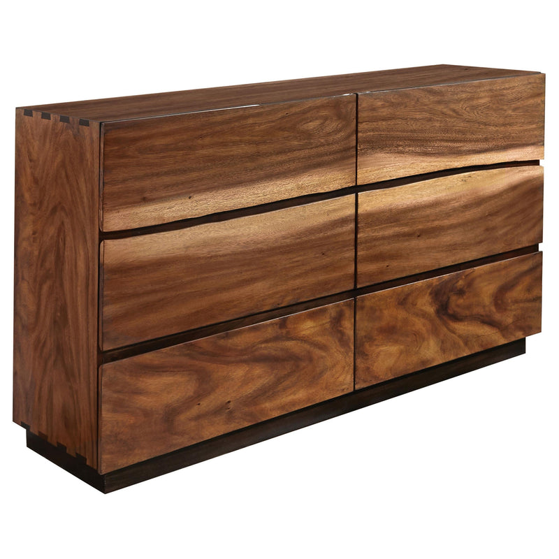 Winslow 4-piece California King Bedroom Set Smokey Walnut - 223250KW-S4