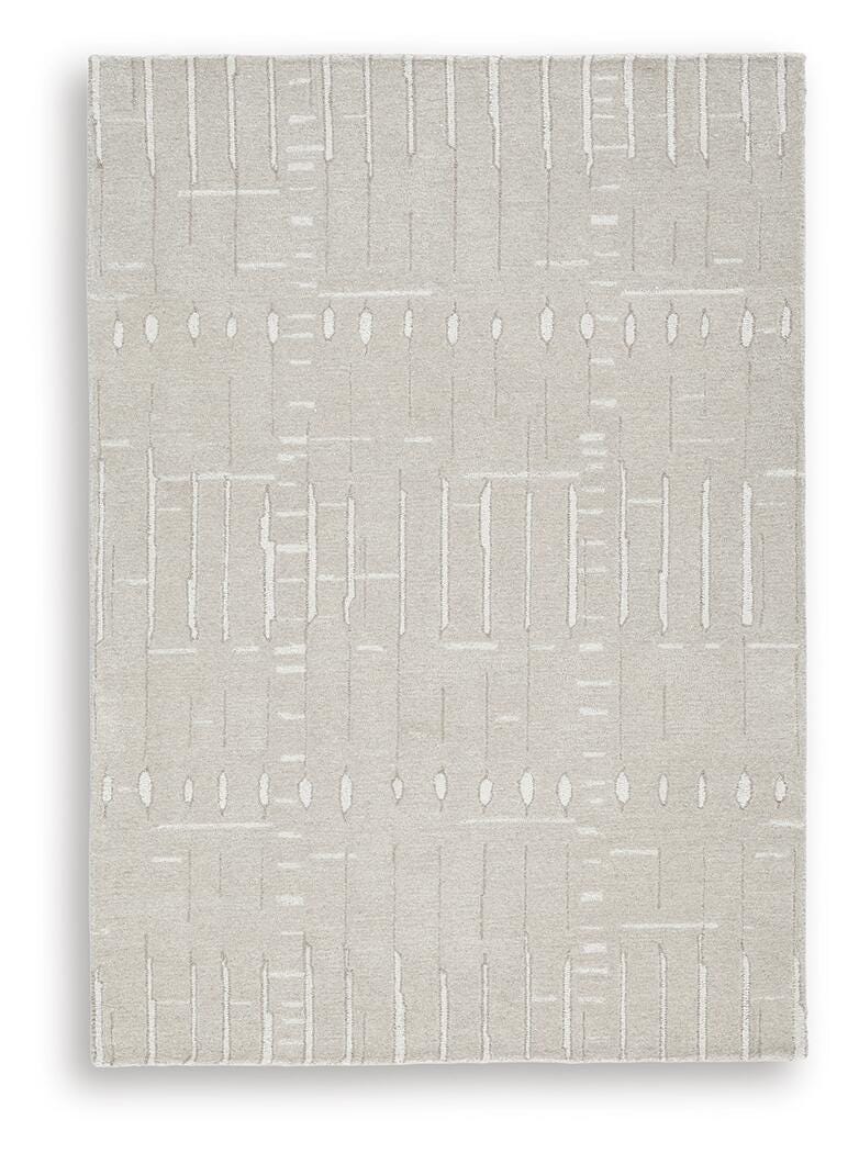 Wolbert Tan/Ivory 5' x 7' Area Rug - R407662