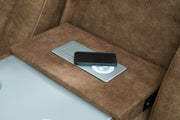 Wolfridge Brindle Power Reclining Living Room Set - Lara FurniturePower Reclining Living Room Set