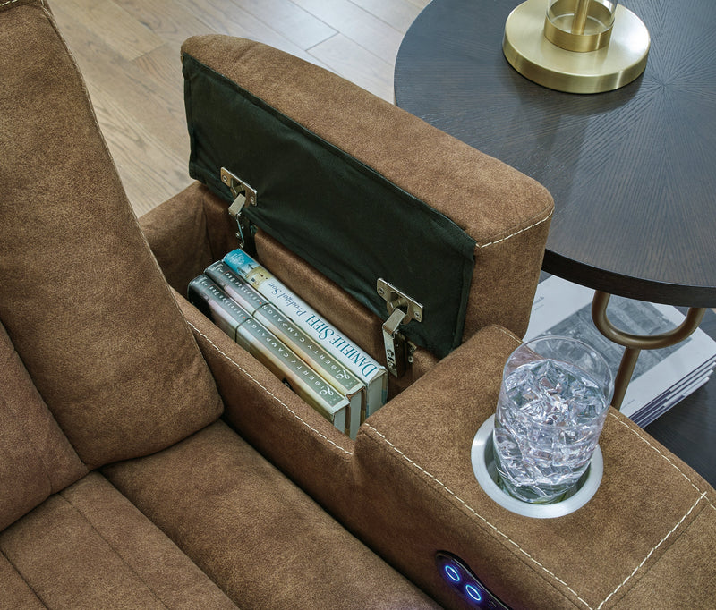 Wolfridge Power Reclining Loveseat - Lara FurniturePower Reclining Loveseat