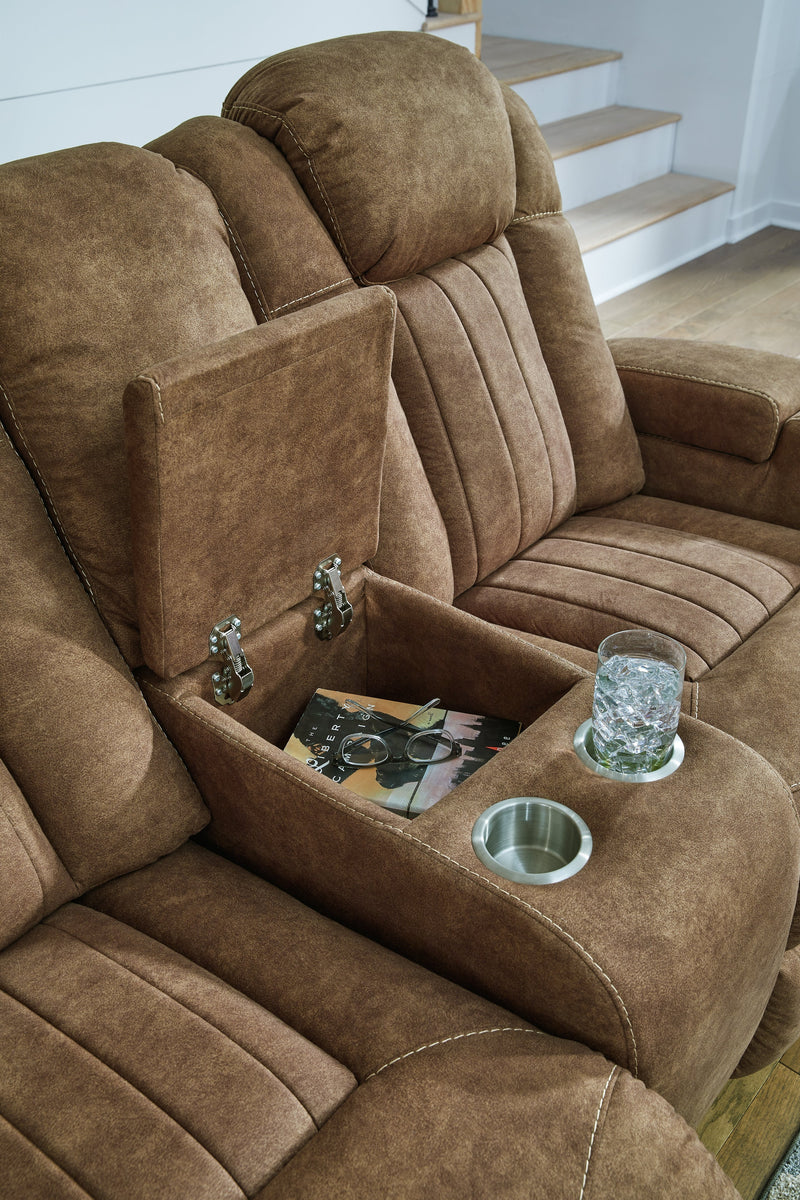 Wolfridge Power Reclining Loveseat - Lara FurniturePower Reclining Loveseat