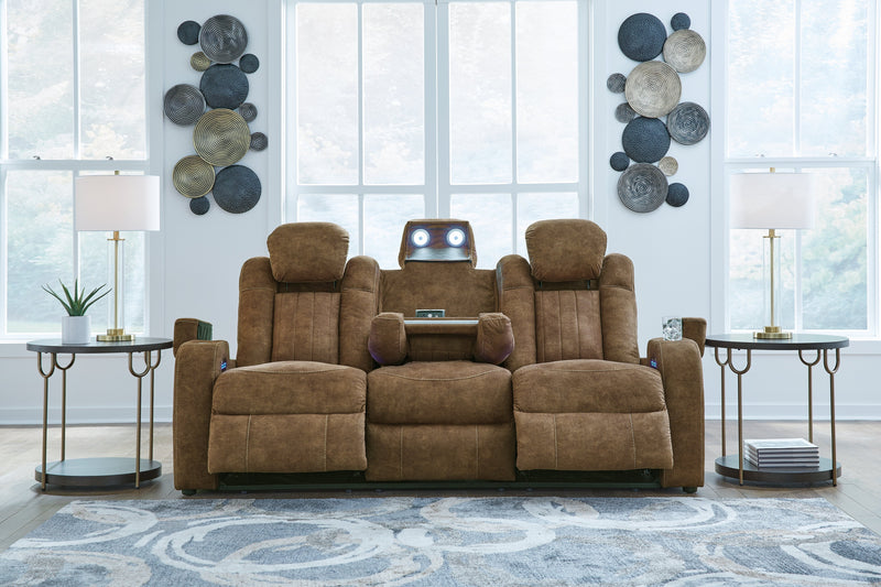 Wolfridge Power Reclining Sofa - Lara FurniturePower Reclining Sofa