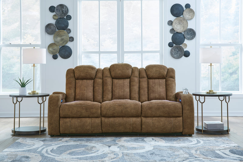 Wolfridge Power Reclining Sofa - Lara FurniturePower Reclining Sofa